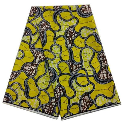 African Fabric Super Wax Hollandais - B&R African Styles