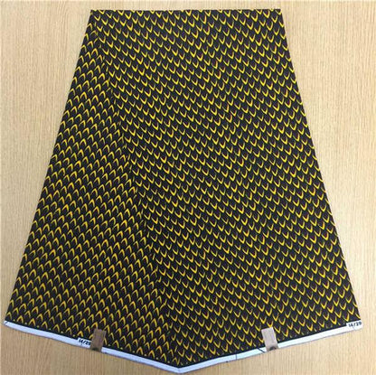 African Hollandais Real Dutch Wax African Print Fabric Ankara Super Wax 6 Yards (Bitenge) - B&R African Styles
