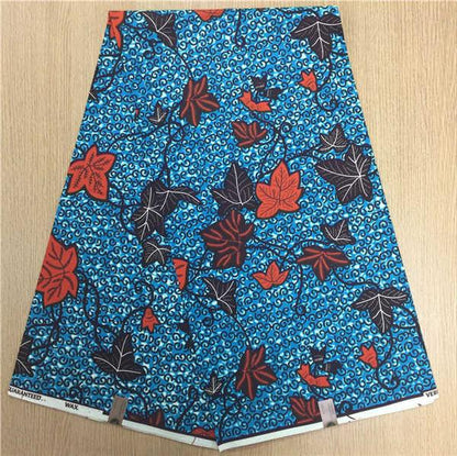 African Hollandais Real Dutch Wax African Print Fabric Ankara Super Wax 6 Yards (Bitenge) - B&R African Styles