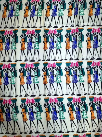 Ankara Wax Print Fabric - B&R African Styles
