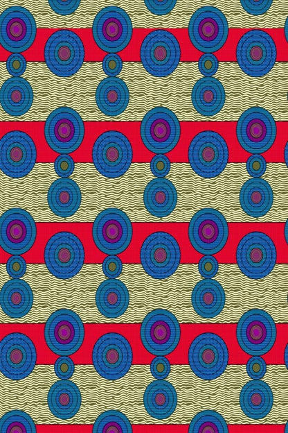 Ankara Wax Print Fabric - B&R African Styles