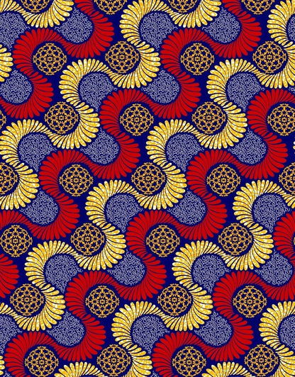 Ankara Wax Print Fabric - B&R African Styles