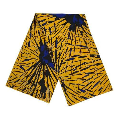 Ankara Wax Print Fabric - Bold African Patterns 6 Yards - B&R African Styles