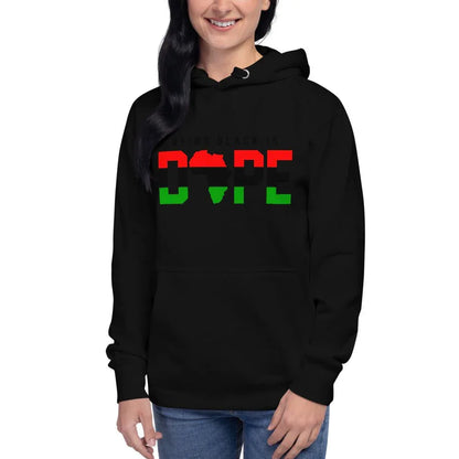 Being Black Is Dope Unisex Hoodie - B&R African Styles