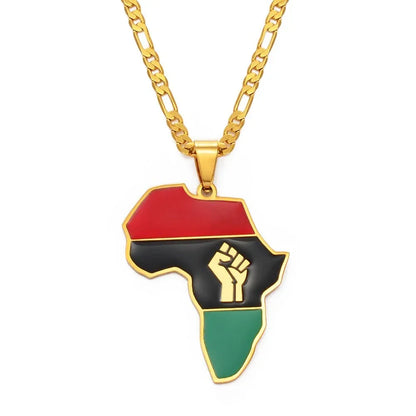 Black Lives Matter Pendant Necklaces - B&R African Styles