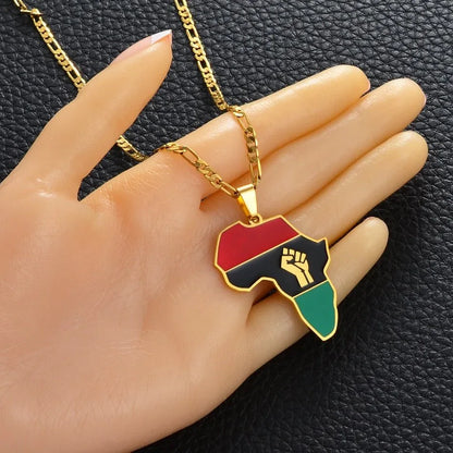 Black Lives Matter Pendant Necklaces - B&R African Styles