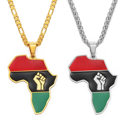 Black Lives Matter Pendant Necklaces - B&R African Styles
