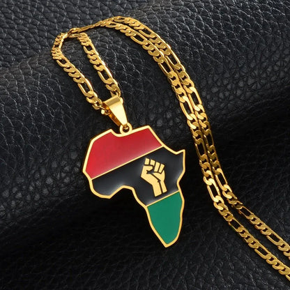 Black Lives Matter Pendant Necklaces - B&R African Styles