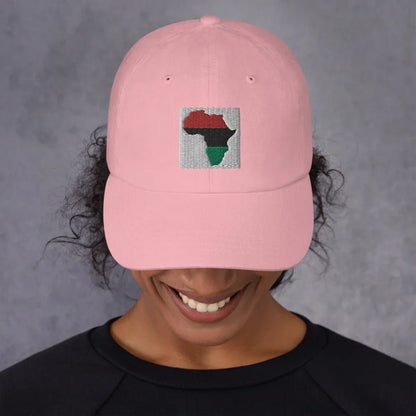 Dad hat: Africa Map - B&R African Styles