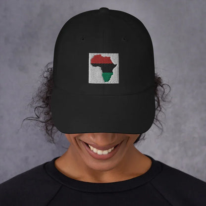 Dad hat: Africa Map - B&R African Styles