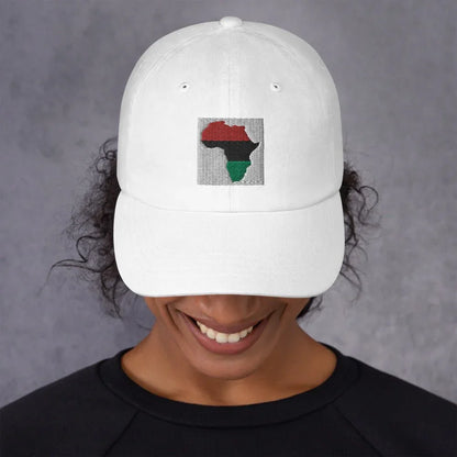 Dad hat: Africa Map - B&R African Styles