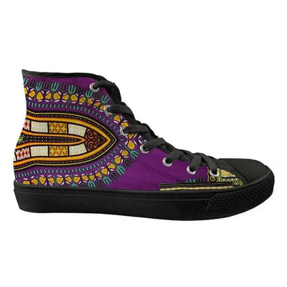 Dashiki Print Sneakers - B&R African Styles