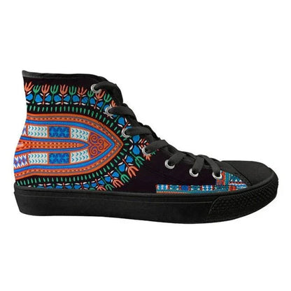 Dashiki Print Sneakers - B&R African Styles
