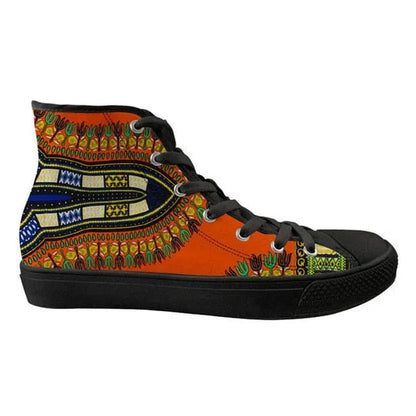 Dashiki Print Sneakers - B&R African Styles