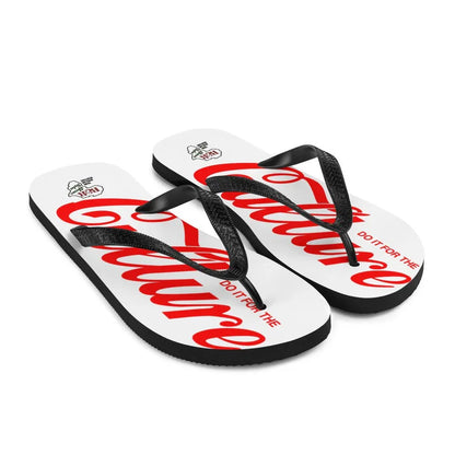 Do it For the Culture Flip-Flops - B&R African Styles