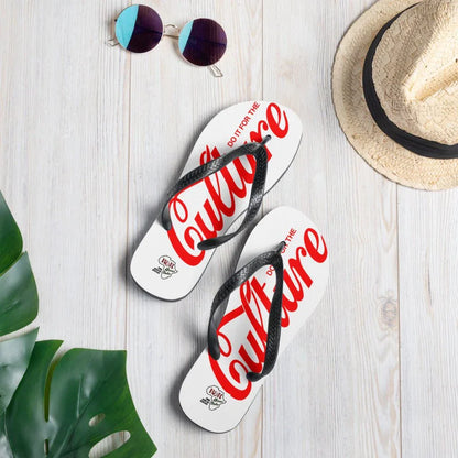 Do it For the Culture Flip-Flops - B&R African Styles