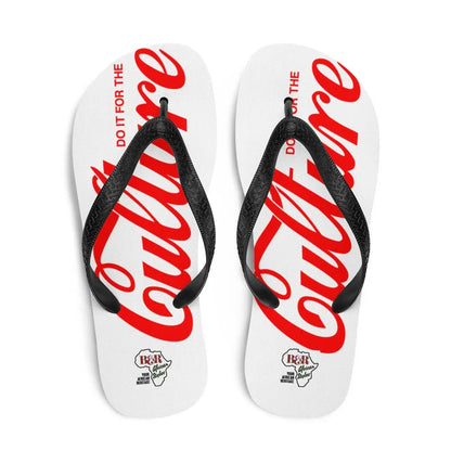 Do it For the Culture Flip-Flops - B&R African Styles
