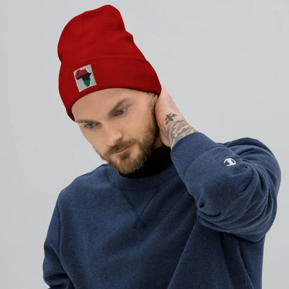 Embroidered Beanie - B&R African Styles