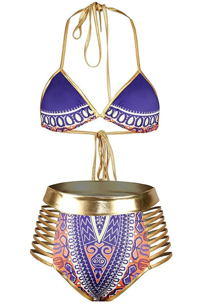 Exotic Purple Bikini Swimsuit - B&R African Styles
