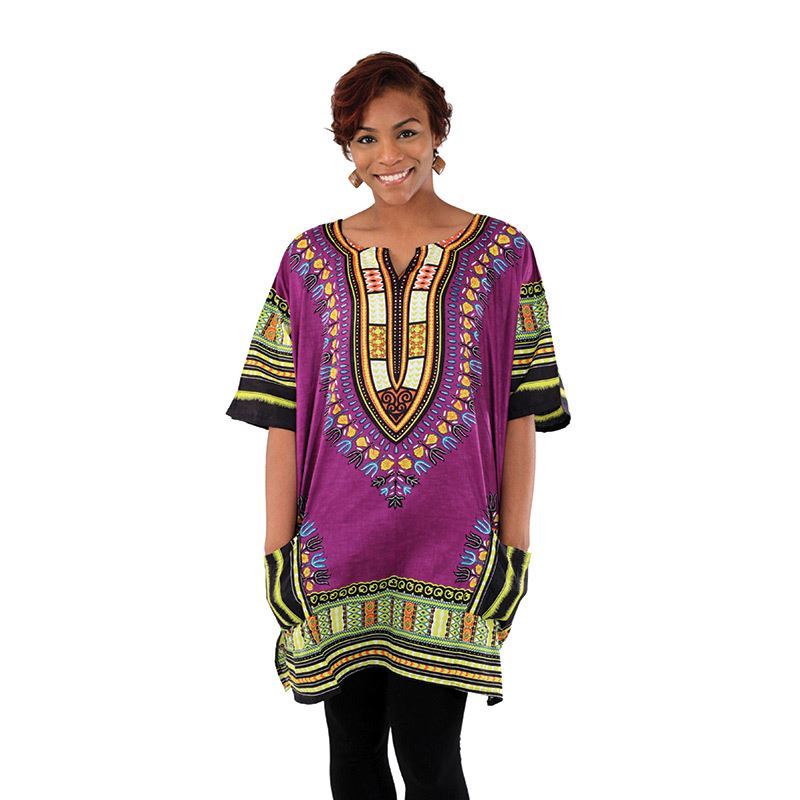 Dashiki purple clearance