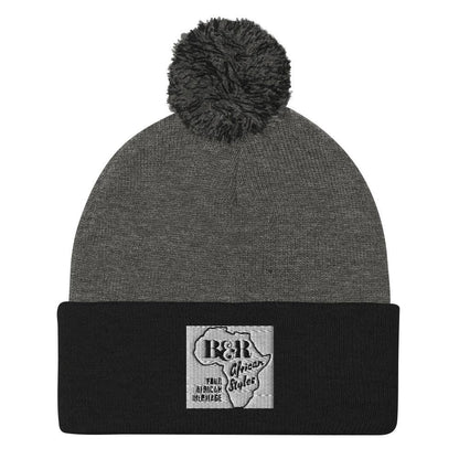 Pom-Pom Beanie - B&R African Styles