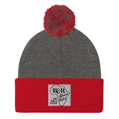 Pom-Pom Beanie - B&R African Styles