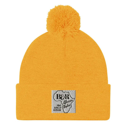 Pom-Pom Beanie - B&R African Styles