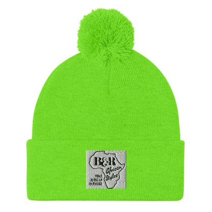 Pom-Pom Beanie - B&R African Styles
