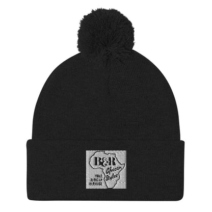 Pom-Pom Beanie - B&R African Styles