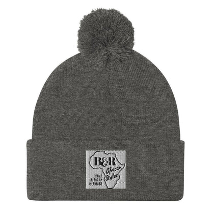 Pom-Pom Beanie - B&R African Styles