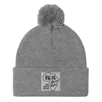 Pom-Pom Beanie - B&R African Styles
