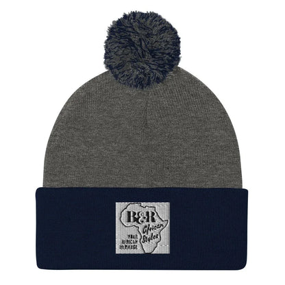 Pom-Pom Beanie - B&R African Styles