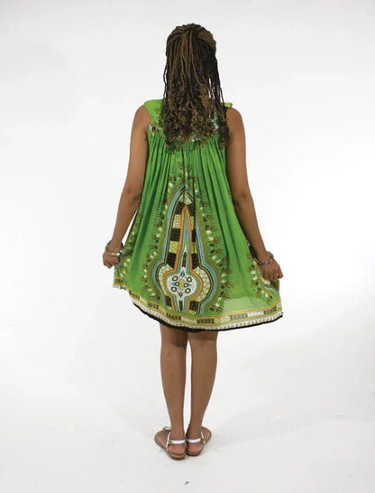 Short/Black Sundress - B&R African Styles