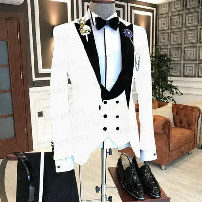 Slim Fit Tux Tailored Blazers 3Pcs - B&R African Styles
