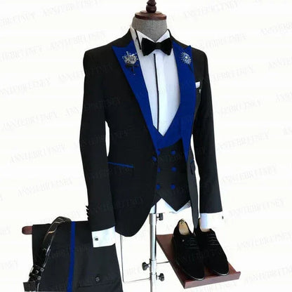Slim Fit Tux Tailored Blazers 3Pcs - B&R African Styles