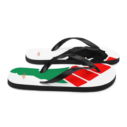 African Power Fist Flip-Flops - B&R African Styles