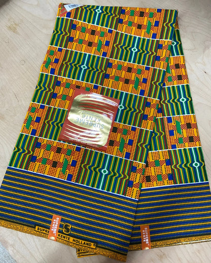 SUPREME KENTE WAX HOLLAND - B&R African Styles