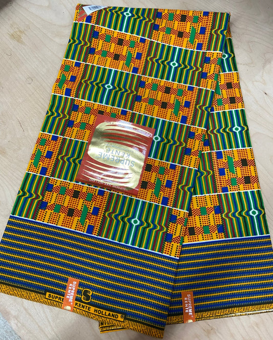 SUPREME KENTE WAX HOLLAND - B&R African Styles