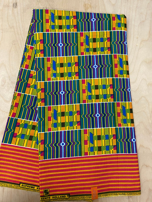 SUPREME KENTE WAX HOLLAND - B&R African Styles