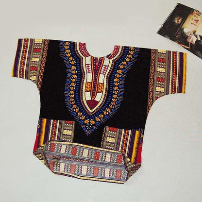 Unisex Classic Cotton Dashiki Top Plus Size - B&R African Styles
