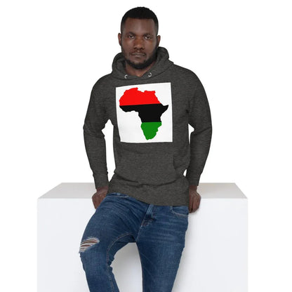 Unisex Hoodie: Africa Map - B&R African Styles