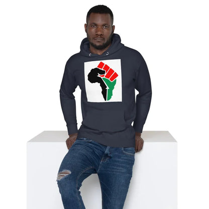 Unisex Hoodie: Great Fist - B&R African Styles