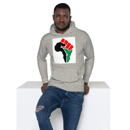 Unisex Hoodie: Great Fist - B&R African Styles